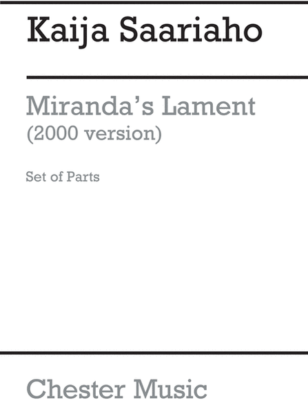 Miranda's Lament 2000 (Parts)
