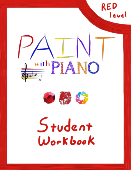 Paint with Piano Red Student Workbook