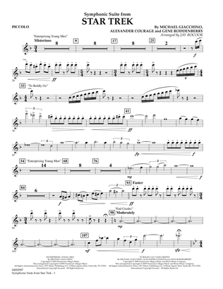 Symphonic Suite from Star Trek - Piccolo