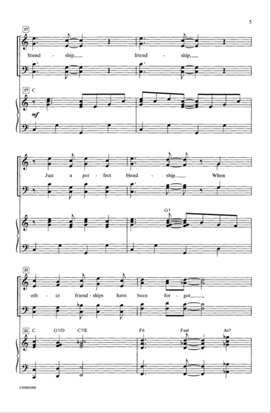 Friendship Friendship Choir scores gallery preview page 3