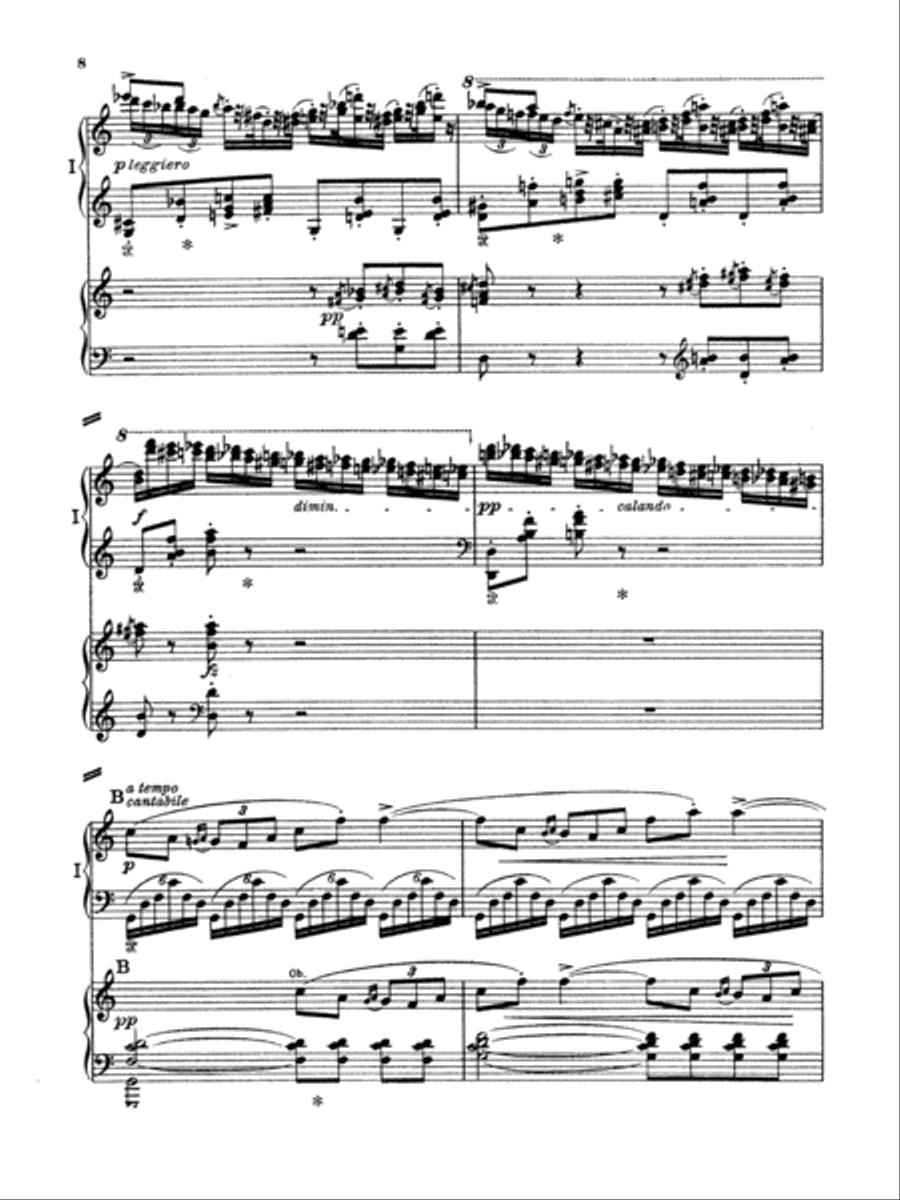 Grieg: Piano Concerto in A Minor, Op. 16 Piano scores gallery preview page 6
