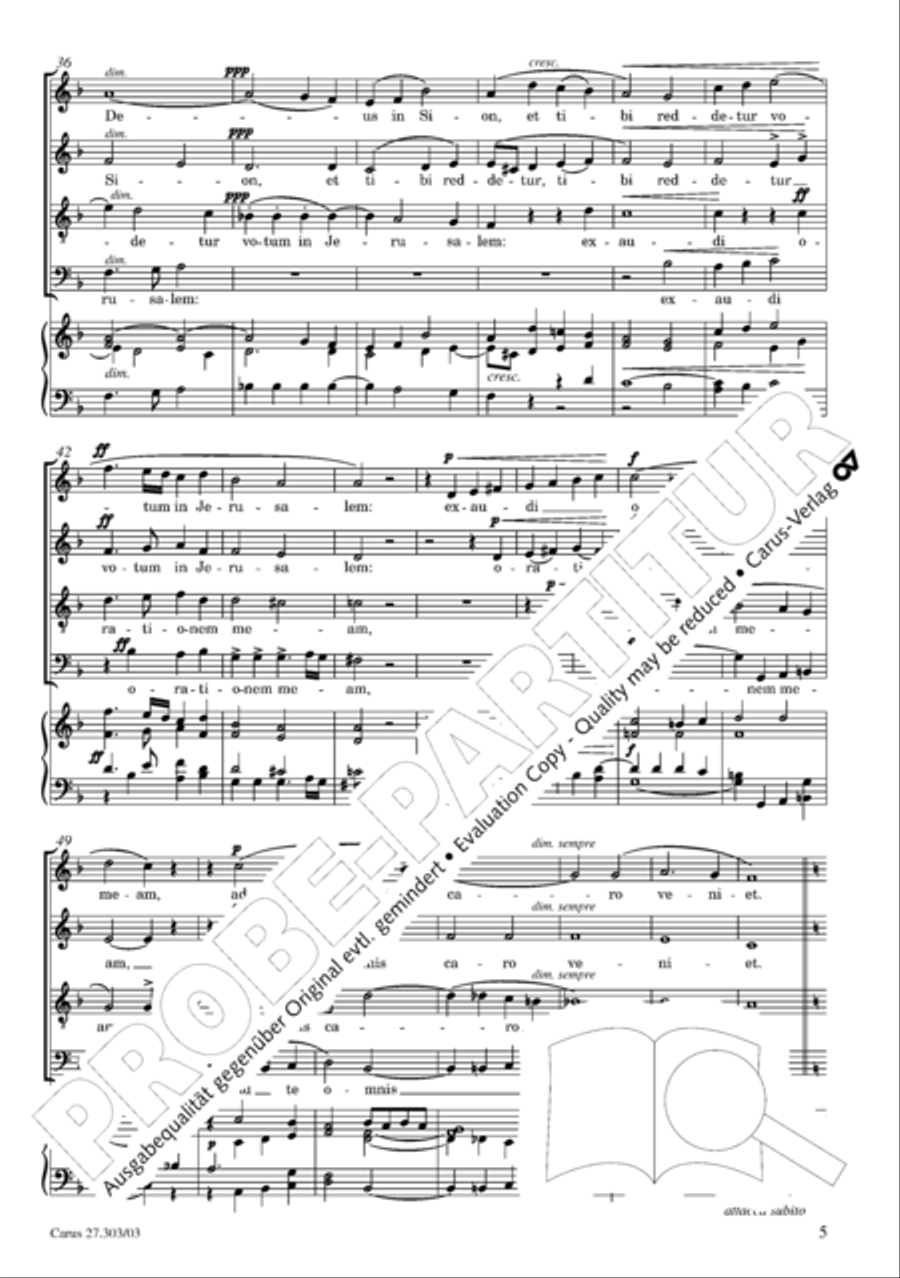 Messa da Requiem 4-Part scores gallery preview page 6