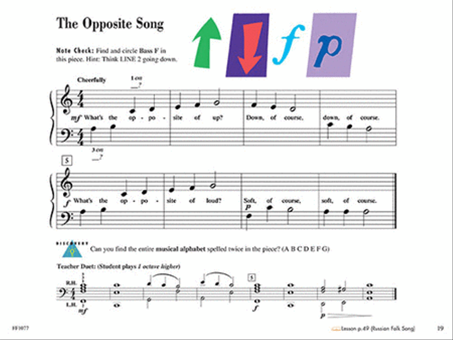 Piano Adventures Primer Level - Performance Book (2nd Edition)