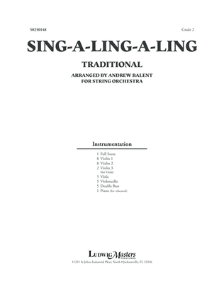 Book cover for Sing-a-ling-a-ling