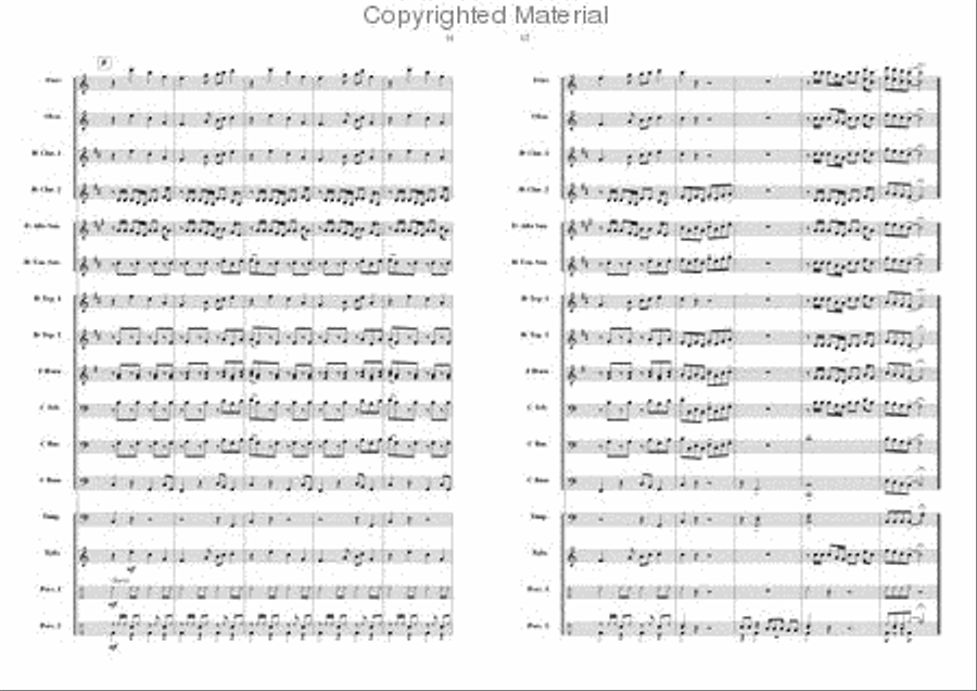 Jamaica Concert Band scores gallery preview page 6