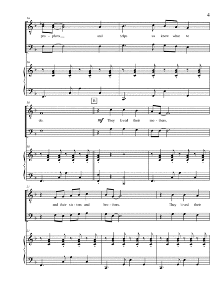 Mother's Day Tango TTBB scores gallery preview page 4