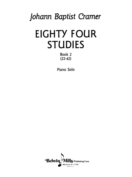 Eighty-four Studies, Volume II