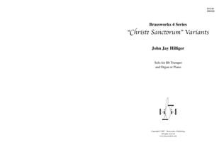 Book cover for Christe Sanctorum Variants
