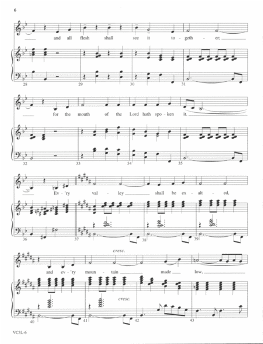 Sacred Songs of John Ness Beck - low voice Low Voice scores gallery preview page 4