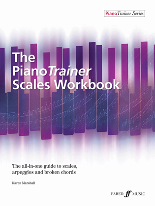 Book cover for The PianoTrainer Scales Workbook
