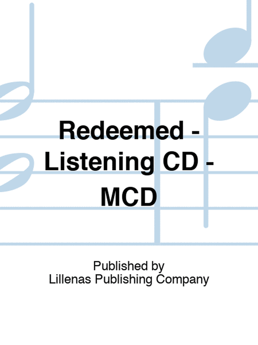 Redeemed - Listening CD - MCD