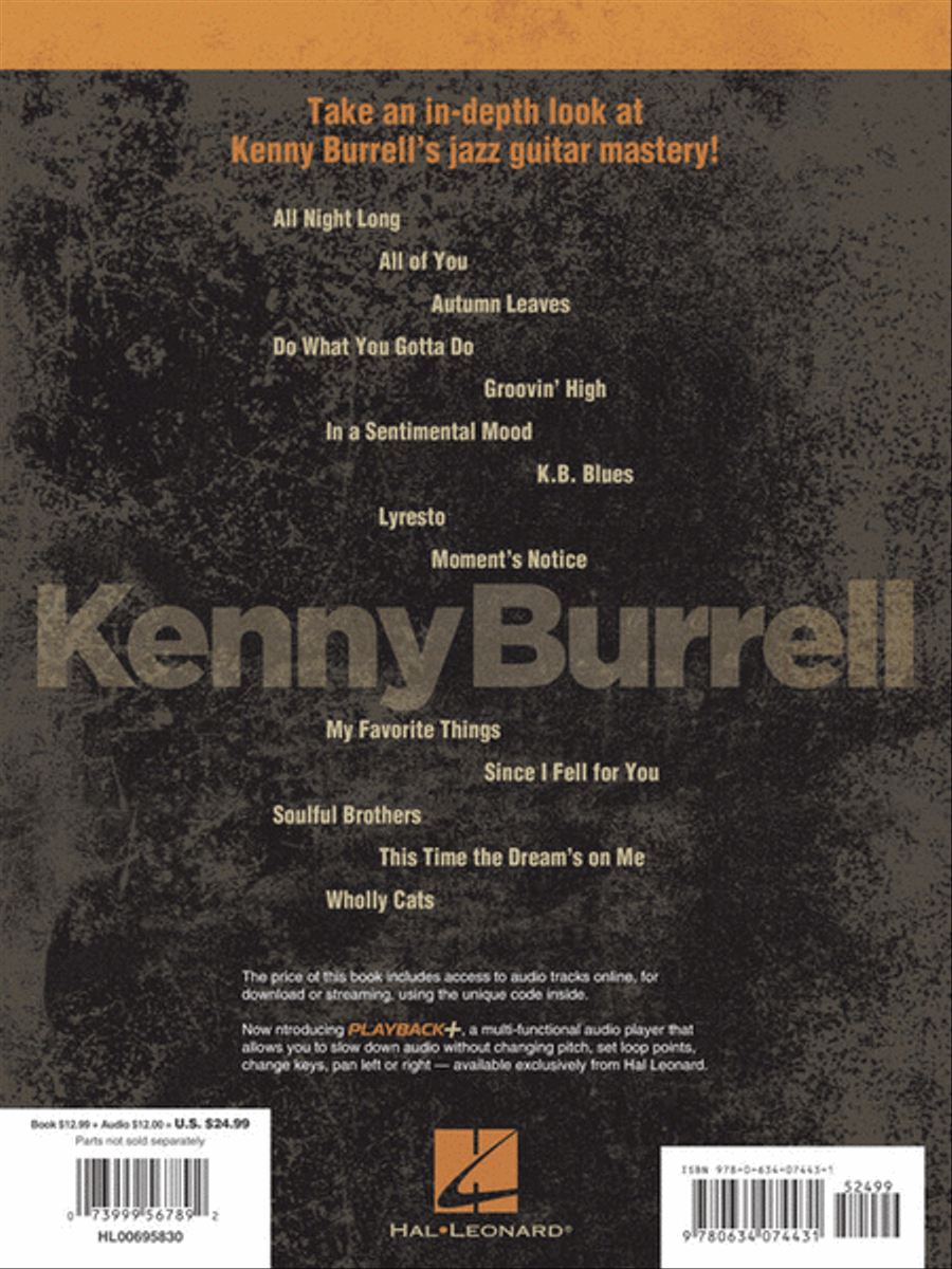 Kenny Burrell Kenny Burrell Electric Guitar scores gallery preview page 8