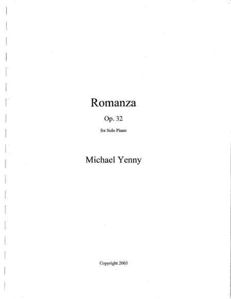 Romanza, op. 32 image number null