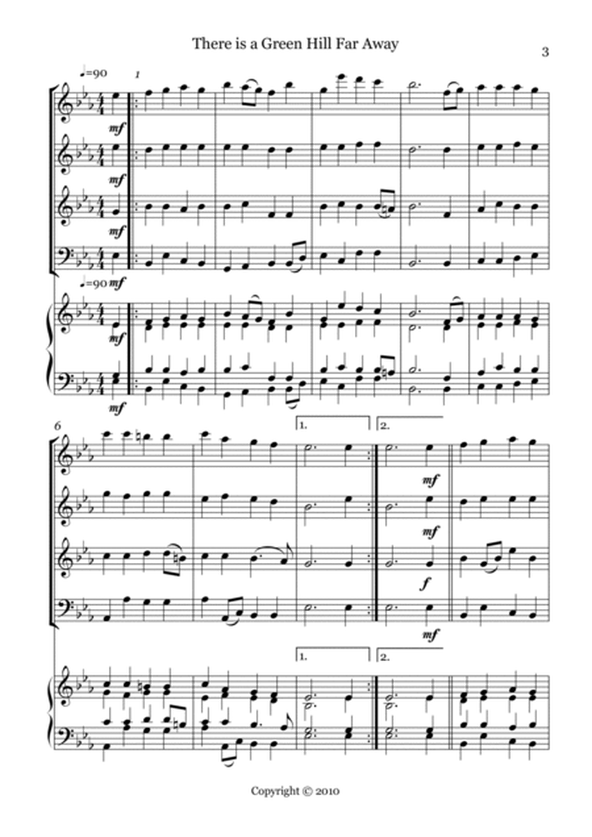 10 Easter Hymns for Woodwind Quartet image number null