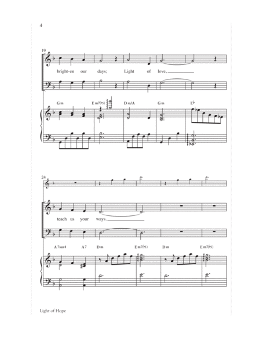 Light of Hope 3-Part scores gallery preview page 5