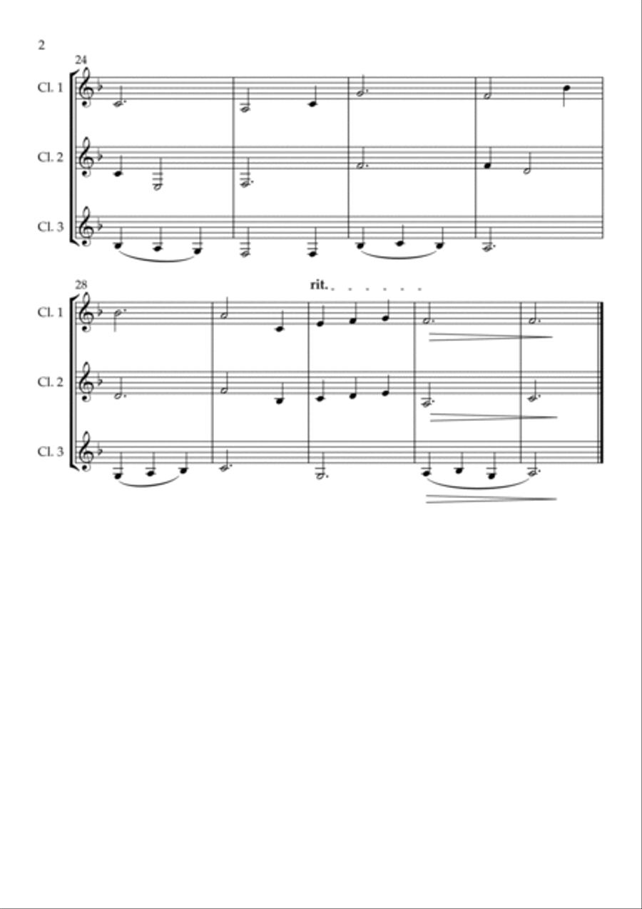 Edelweiss Woodwind Trio scores gallery preview page 2