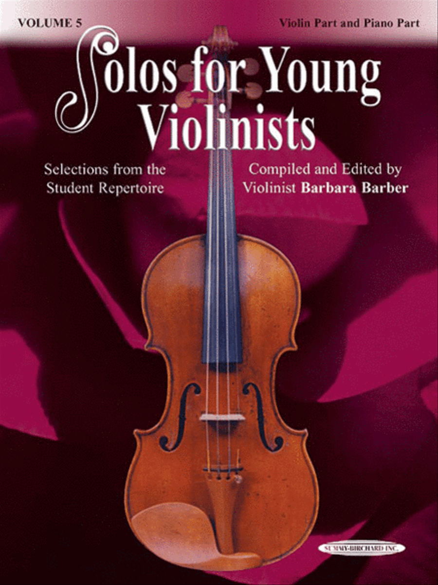 Solos for Young Violinists, Volume 5 Violin Solo scores gallery preview page 1