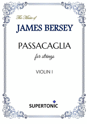 Passacaglia (set of parts & score)
