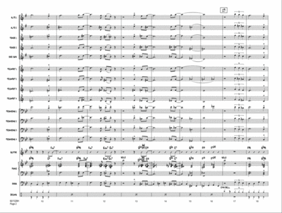 Give My Regards to Broadway Jazz Ensemble scores gallery preview page 4