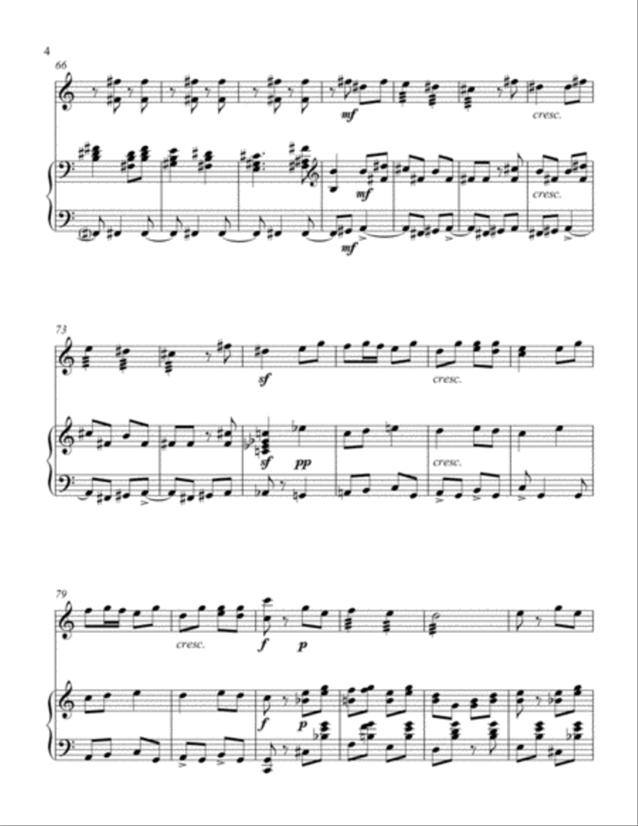 Dancing Chorus from 8 Russian Folksongs Choir scores gallery preview page 4