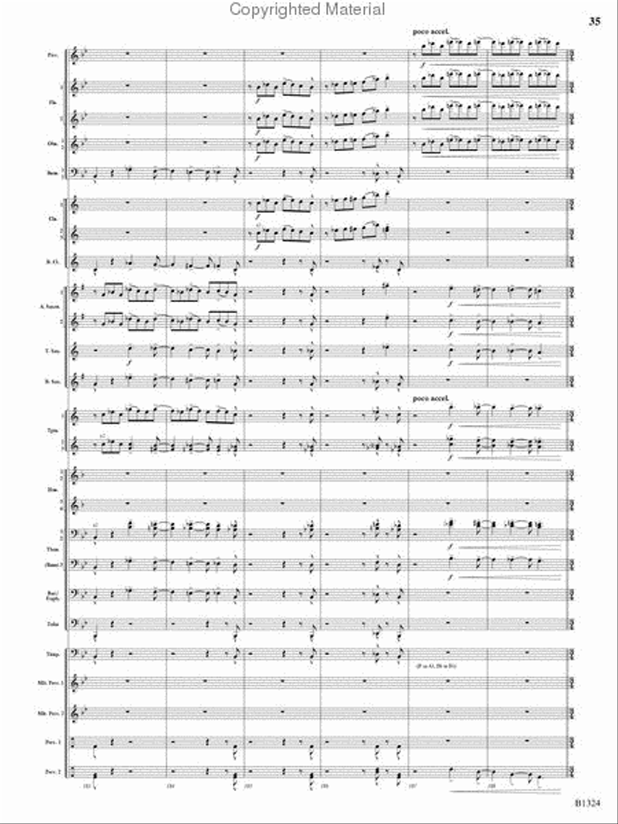 Fusion Concert Band scores gallery preview page 34