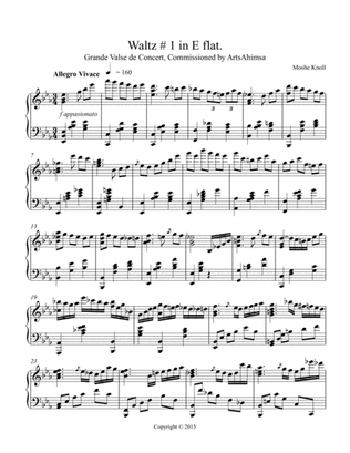Grand Waltz for Piano Solo