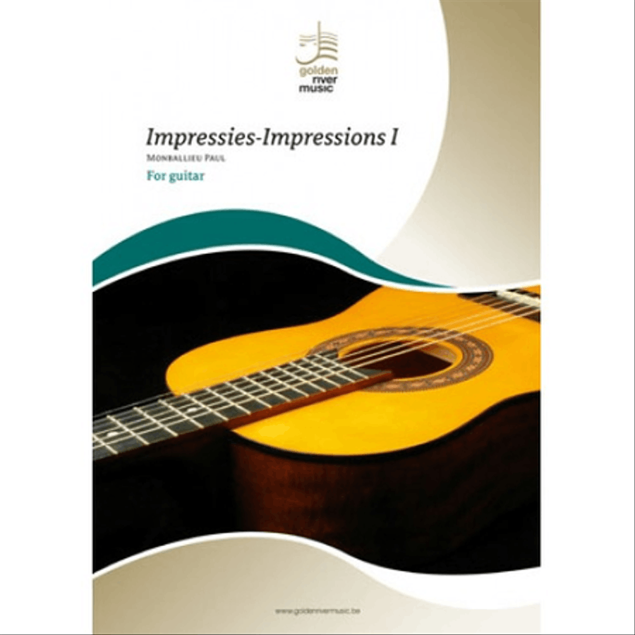 Impressies / Impressions I for guitar Classical Guitar scores gallery preview page 1