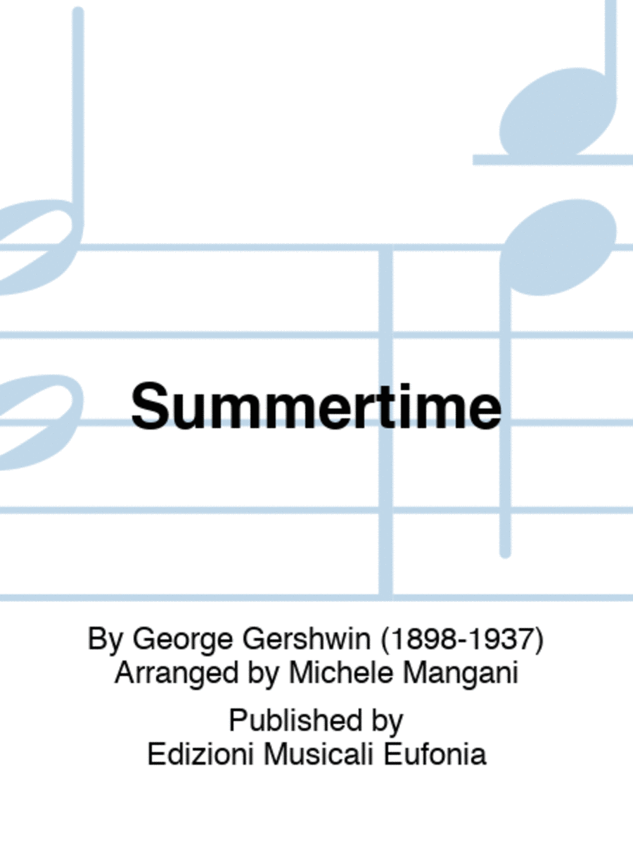 Summertime Clarinet scores gallery preview page 1