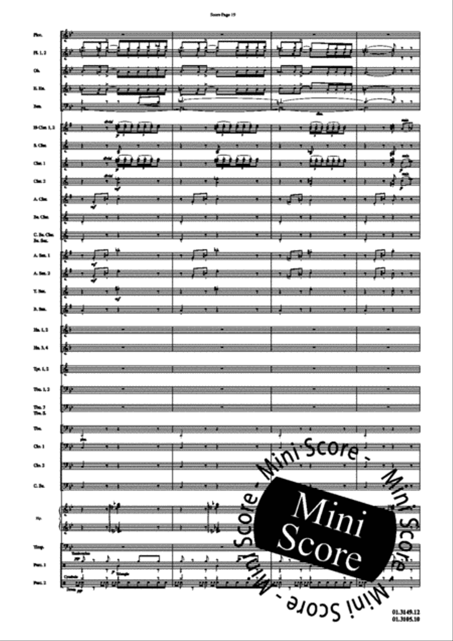 Scheherazade Concert Band scores gallery preview page 143