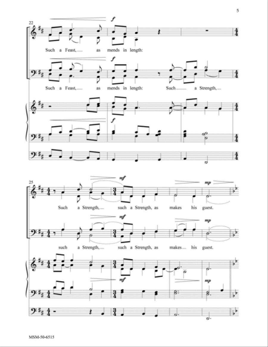 The Call 4-Part scores gallery preview page 4