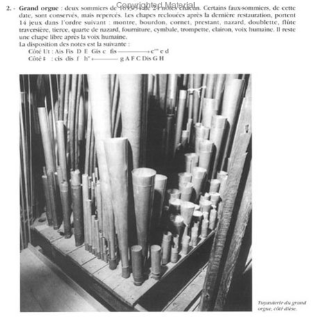 The great organ of St. Jean Baptiste - Nemours