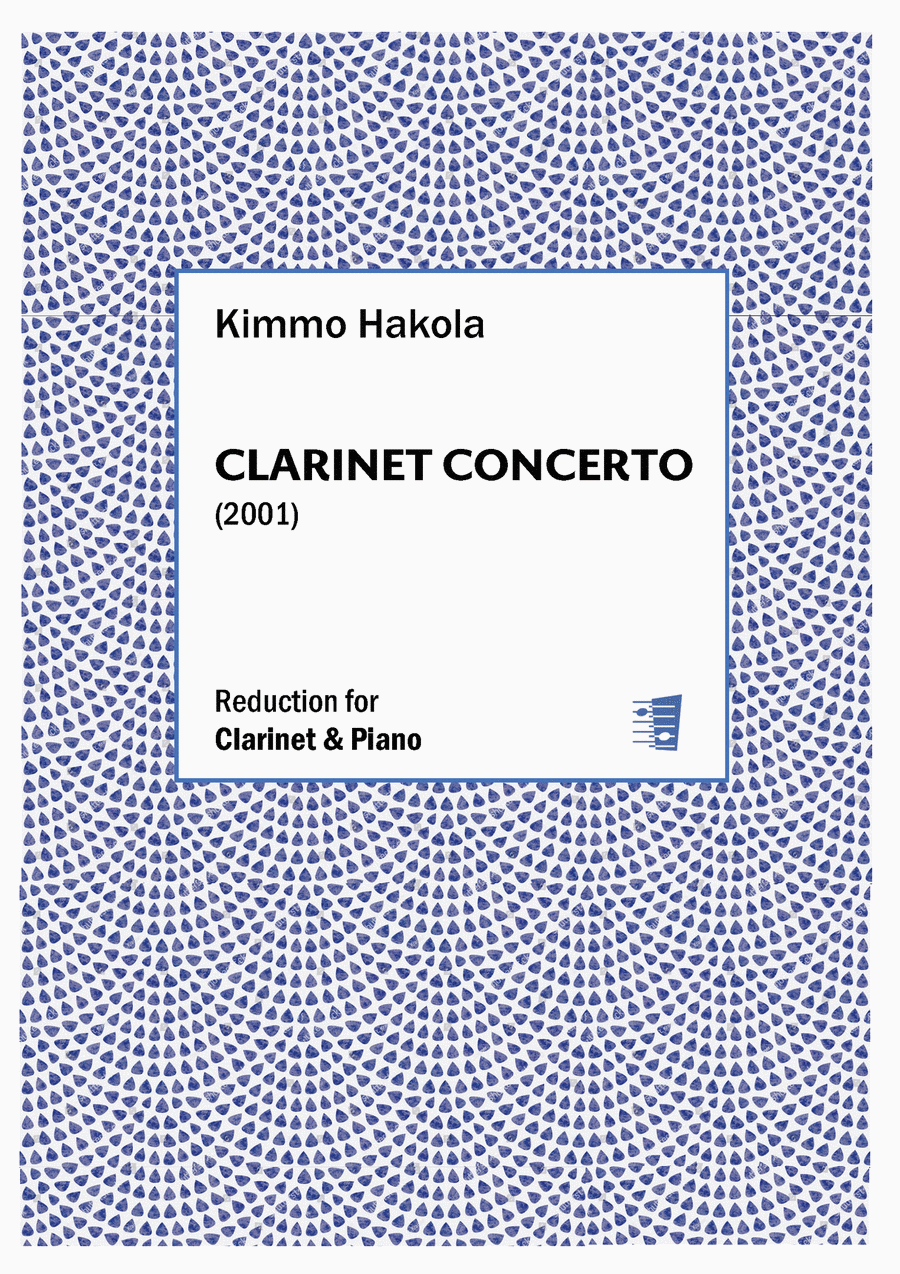 Clarinet Concerto - Solo part & piano reduction