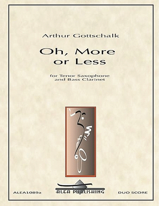 Book cover for Oh, More or Less