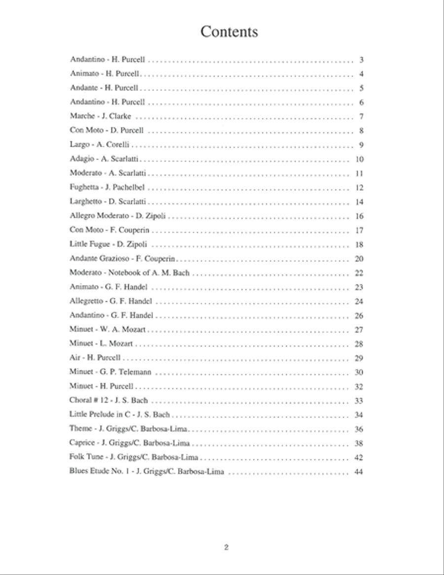 Carlos Barbosa-Lima: 30 Short Pieces for Guitar Classical Guitar scores gallery preview page 3