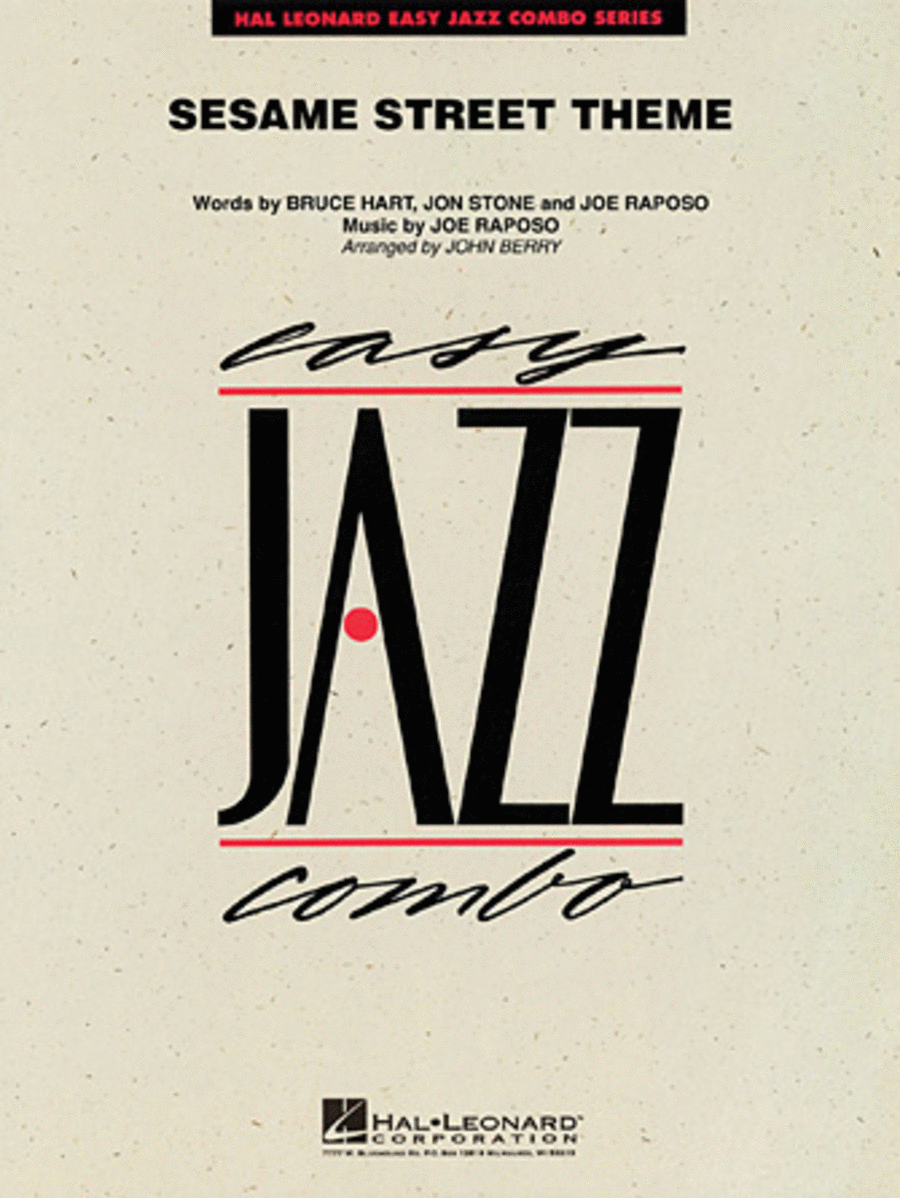 Sesame Street Theme Sesame Street Theme Jazz Ensemble scores gallery preview page 1