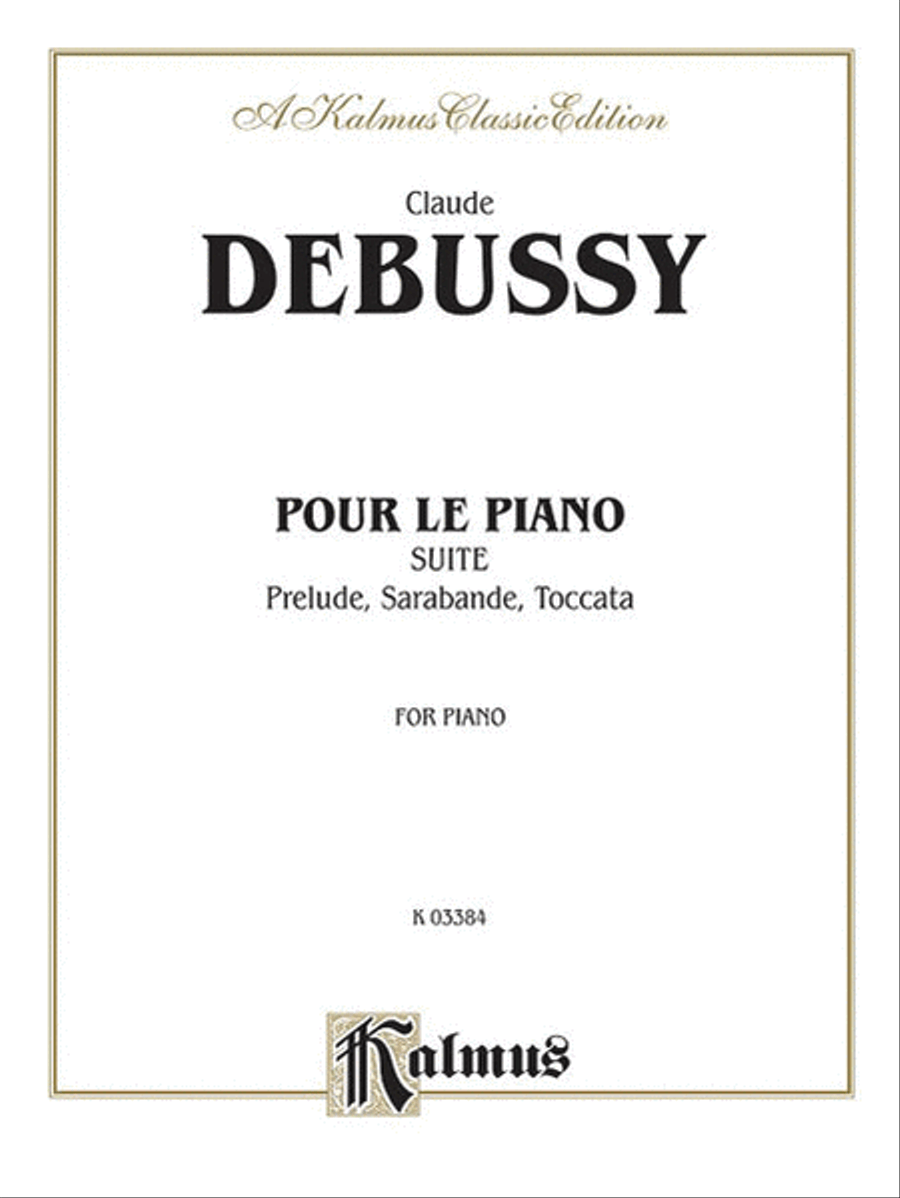 Pour le Piano (Suite) Small Ensemble scores gallery preview page 1
