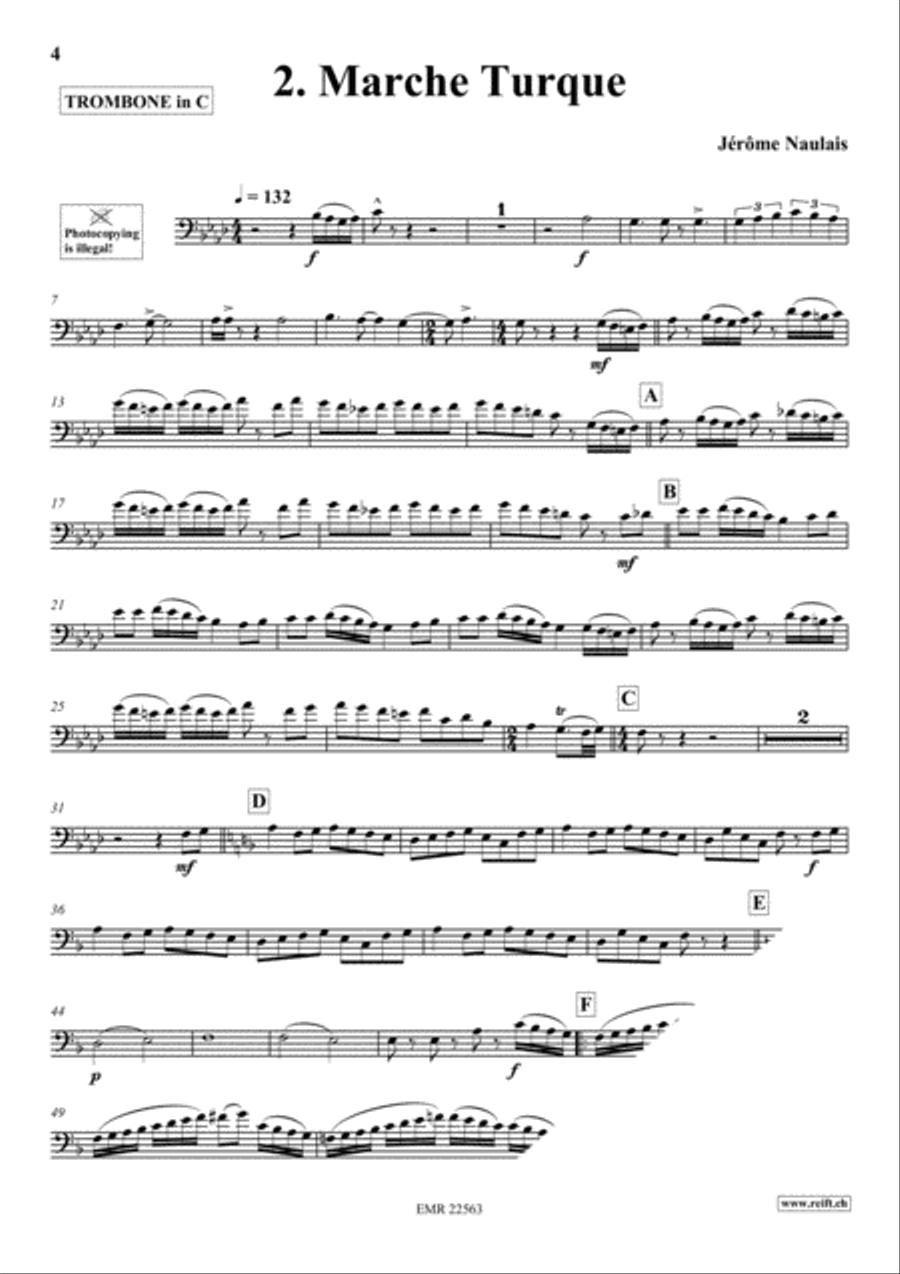 Play With Your Band Volume 4 Trombone scores gallery preview page 4