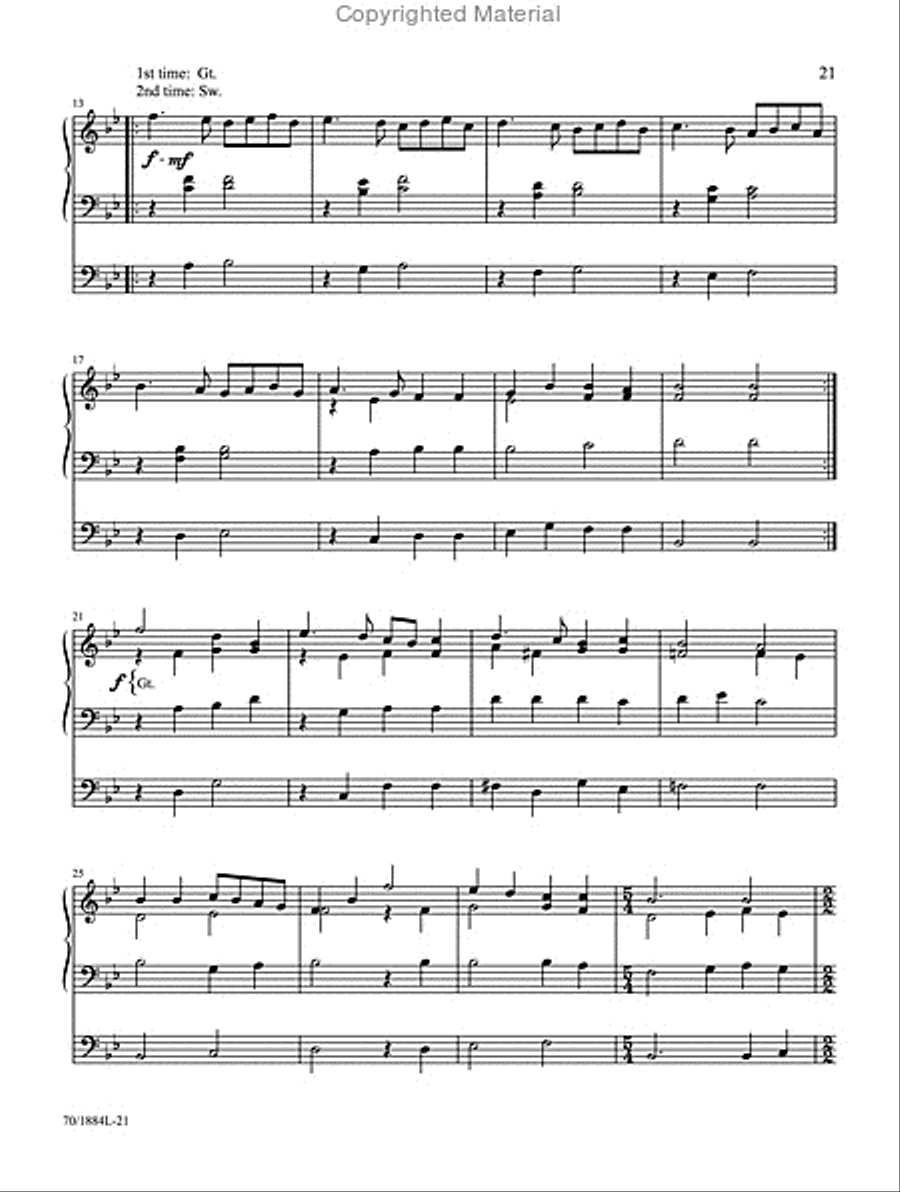 Carols A to Z Organ Solo scores gallery preview page 3