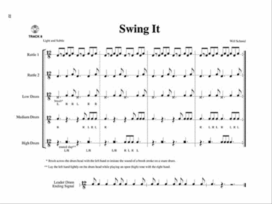 World Music Drumming: New Ensembles and Songs Drums scores gallery preview page 5