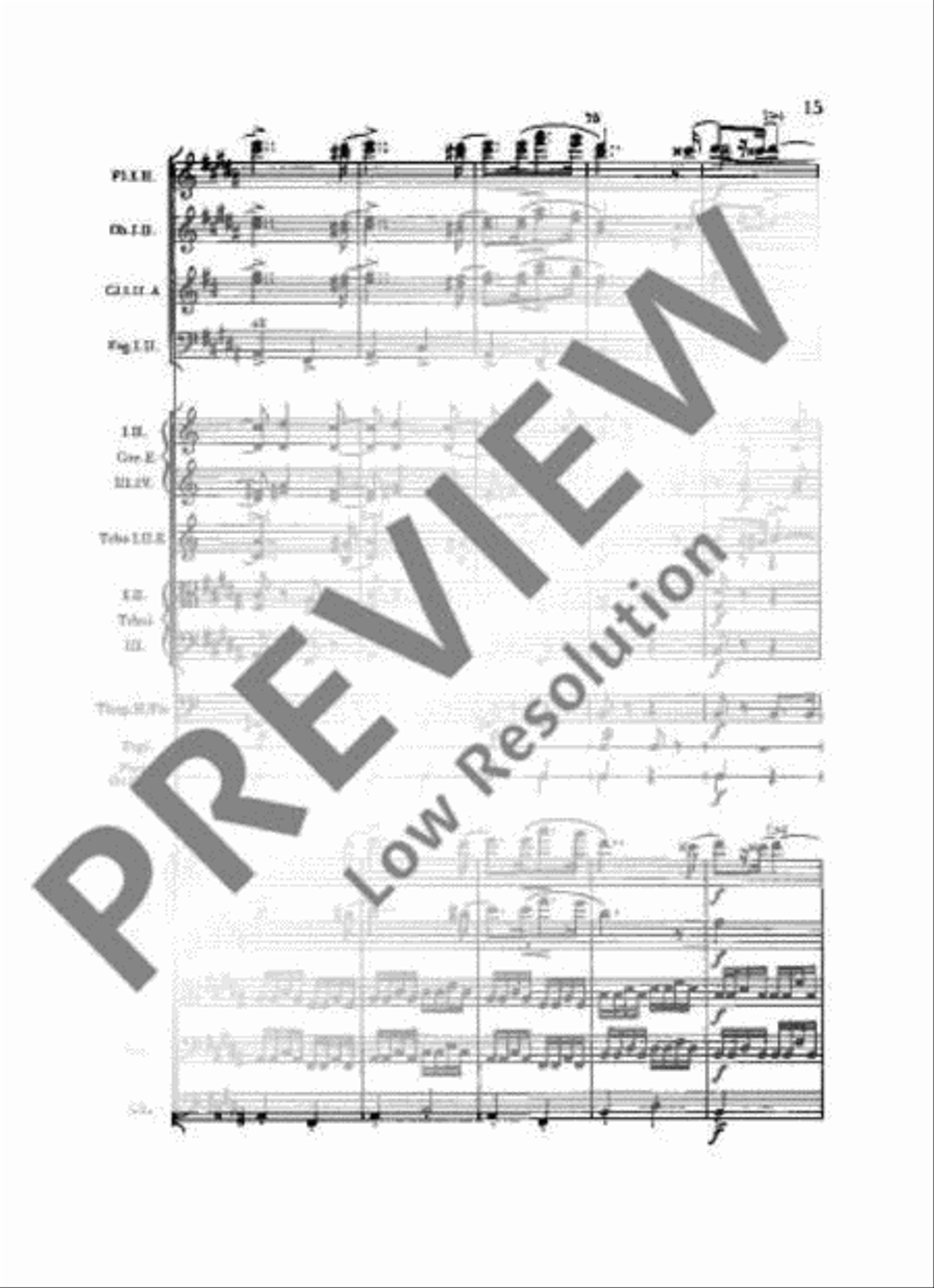 Slavonic Dances Orchestra scores gallery preview page 18