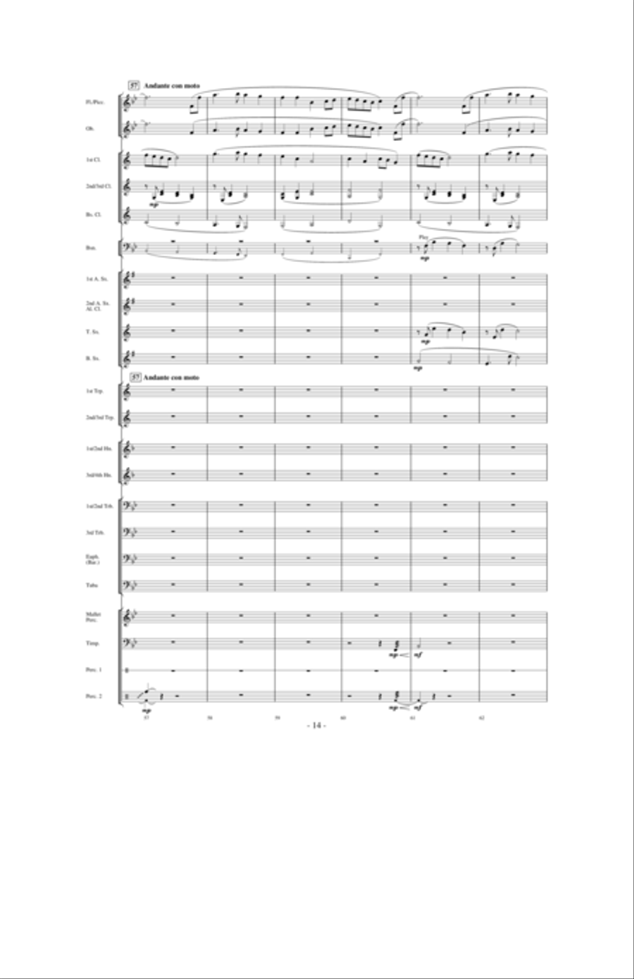 Ascentium Concert Band scores gallery preview page 13