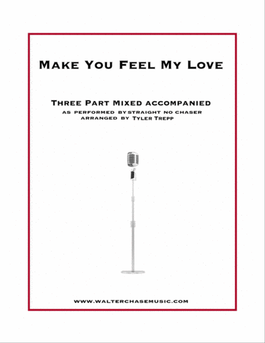 To Make You Feel My Love To Make You Feel My Love 3-Part scores gallery preview page 1