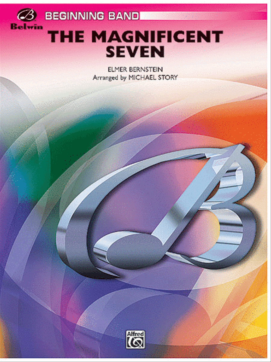 The Magnificent Seven Concert Band scores gallery preview page 1
