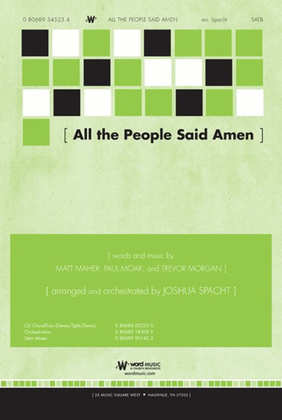 All The People Said Amen - Anthem