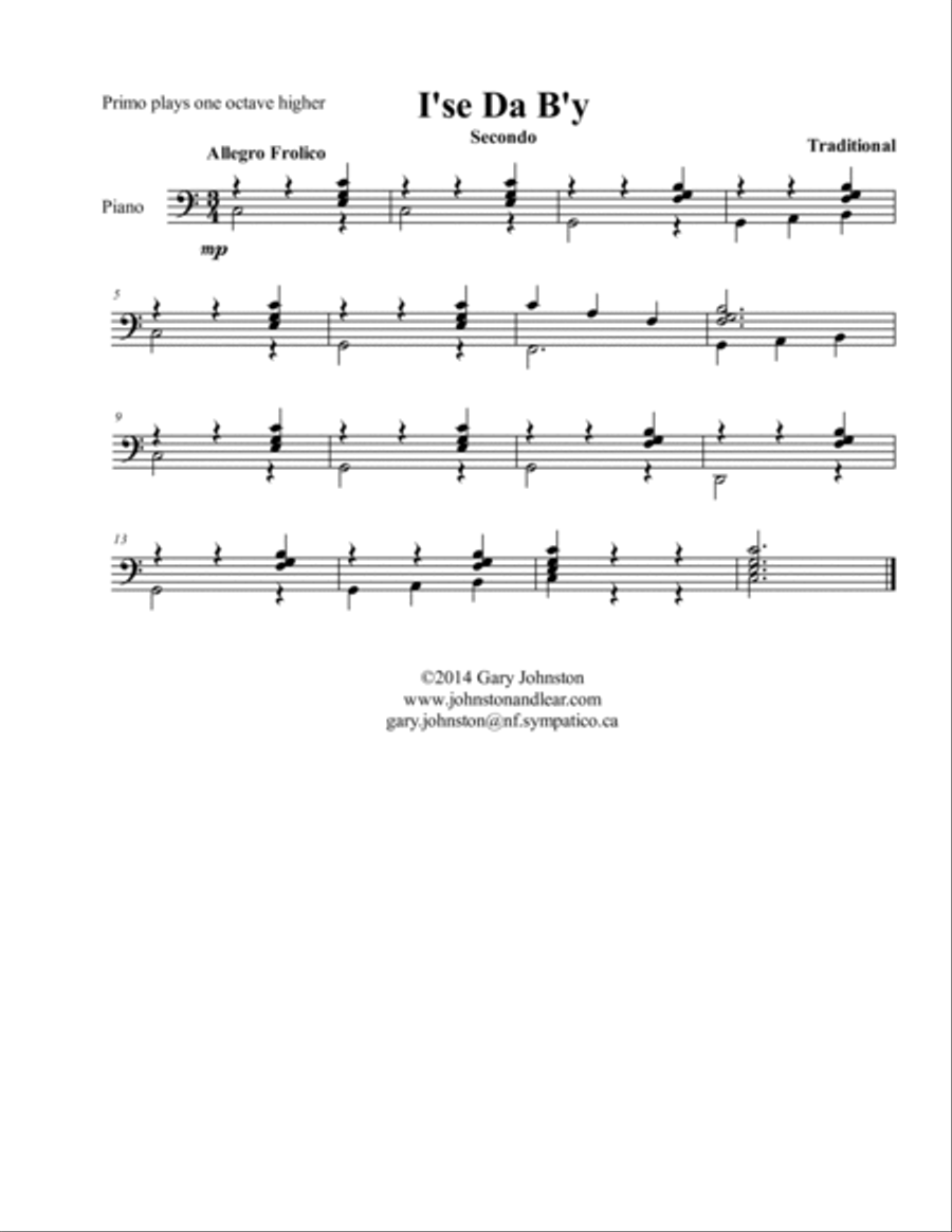 Dandelion and Crackies Teeth Easy Piano scores gallery preview page 2