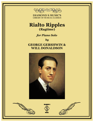 Book cover for RIALTO RIPPLES by George Gershwin & Will Donaldson for RAGTIME PIANO SOLO