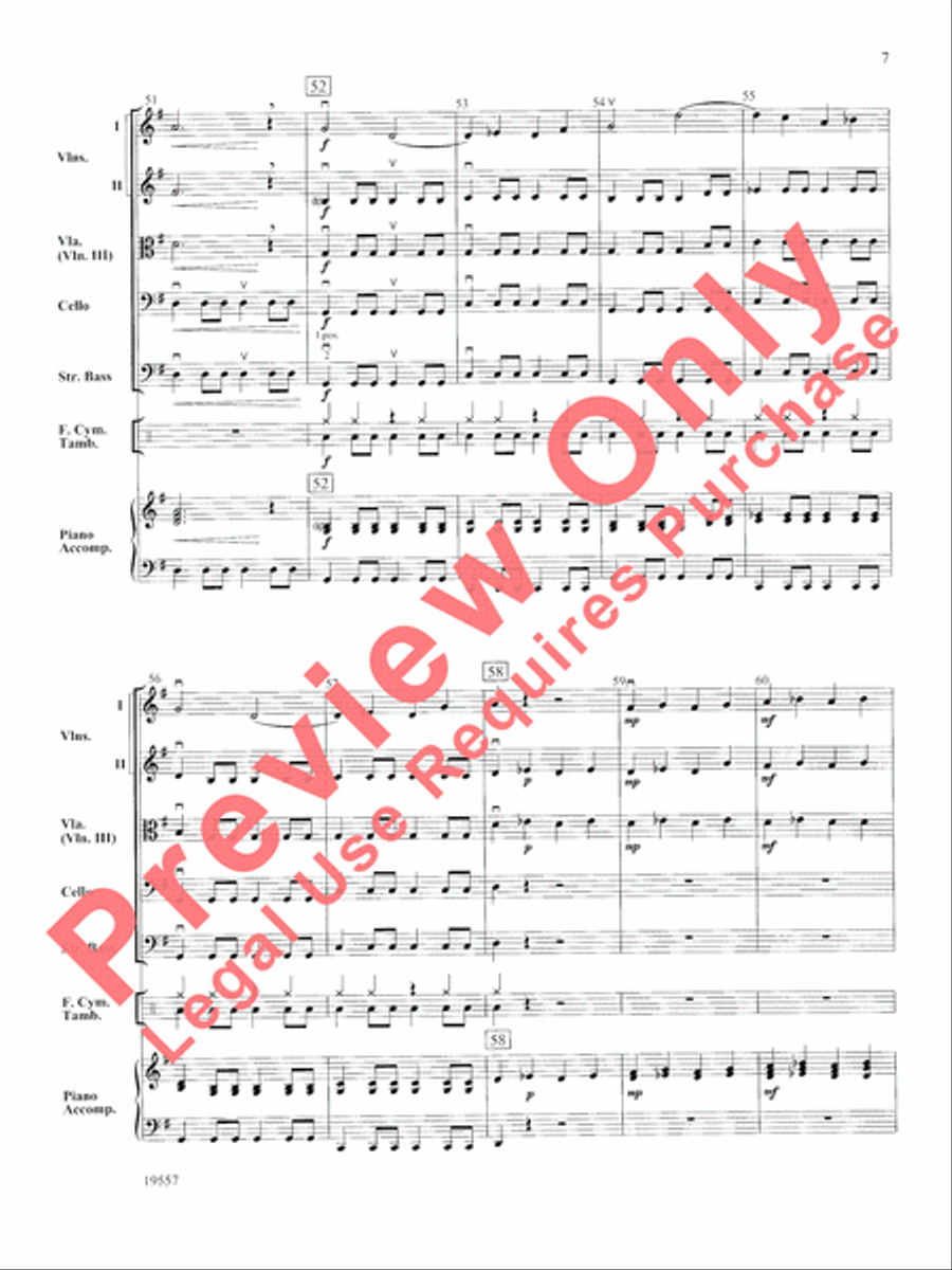 Sahara Crossing String Orchestra scores gallery preview page 8
