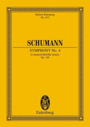 Book cover for Symphony No. 4 in D minor, Op. 120