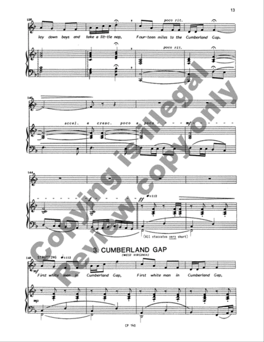 A Garland of Southern Song Medium Voice scores gallery preview page 27