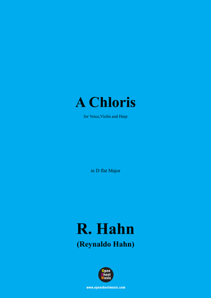 R. Hahn-A Chloris,in D flat Major